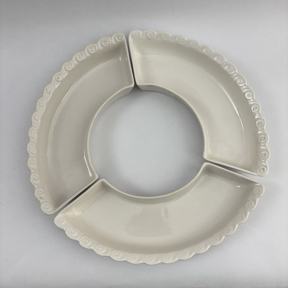 Vintage California Pottery Lazy Susan Relish Tray #267 Replacement